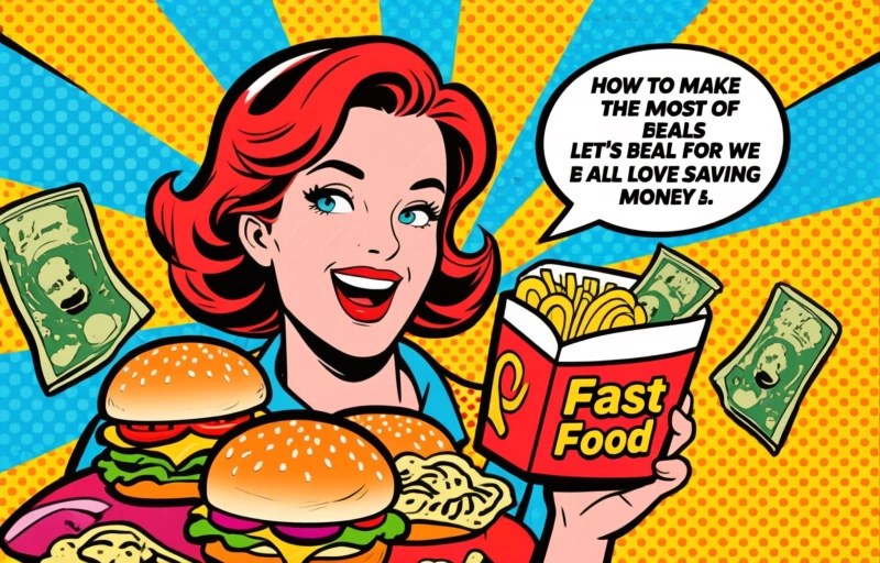 Visual representation of Burger King's New Year Deal