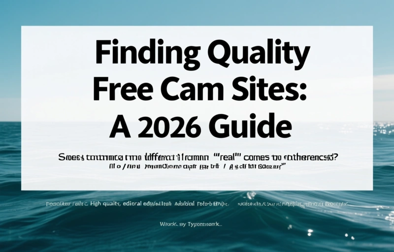 Visual representation of Finding Quality Free Cam Sites