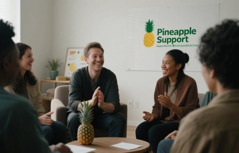 Pineapple Support Launches Free Stress Support Group