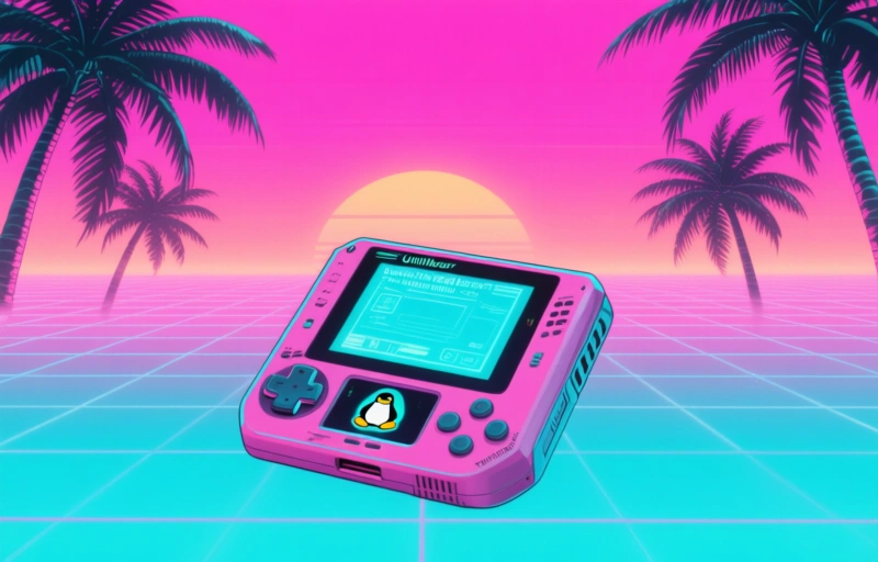 Unihiker Terminal Cyberdeck: Mini Linux Handheld