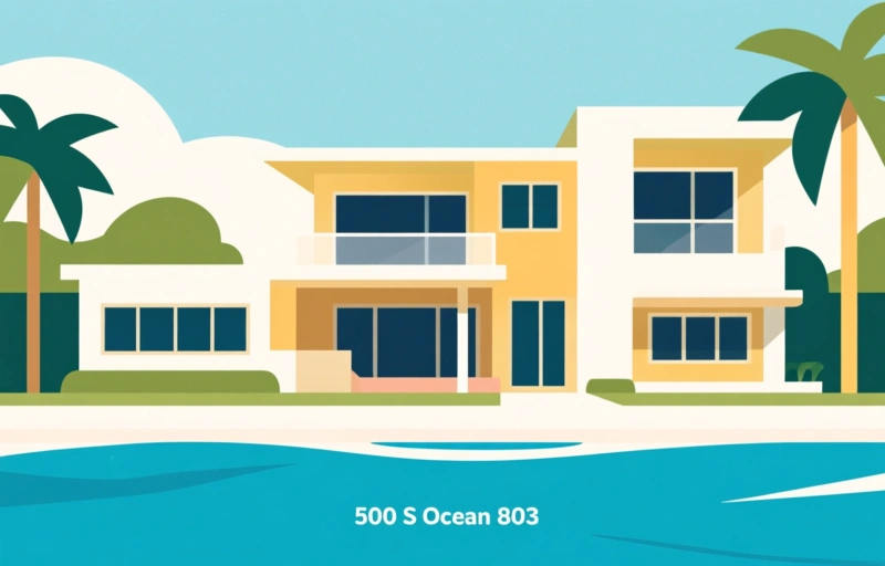 Luxury Living at 500 S Ocean 803 in Boca Raton