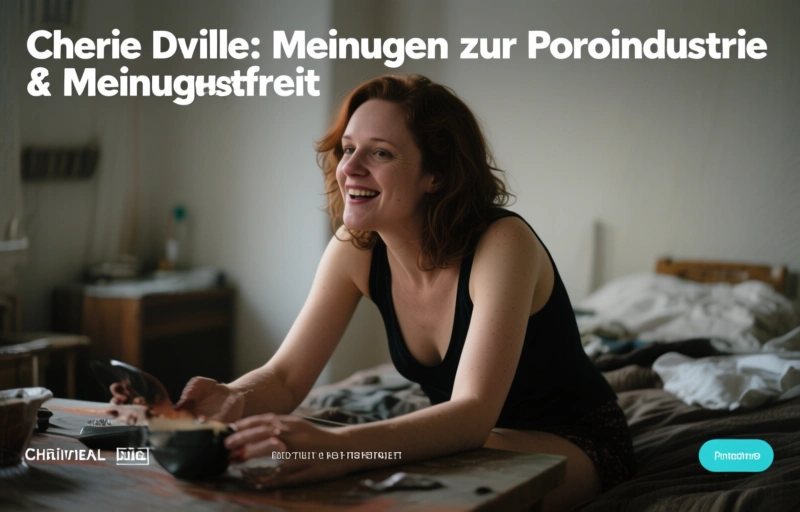 Cherie DeVille: Meinungen zur Pornoindustrie & Meinungsfreiheit