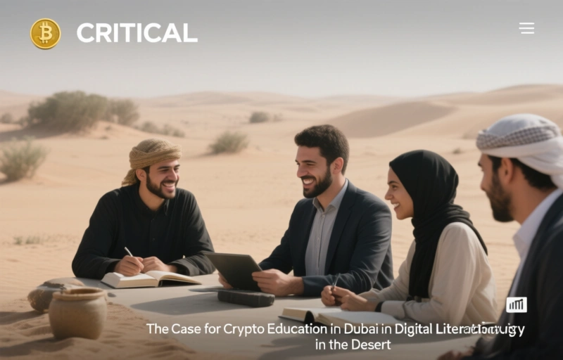 The Case for Crypto Education in Dubai in Digital Literacy in the Desert