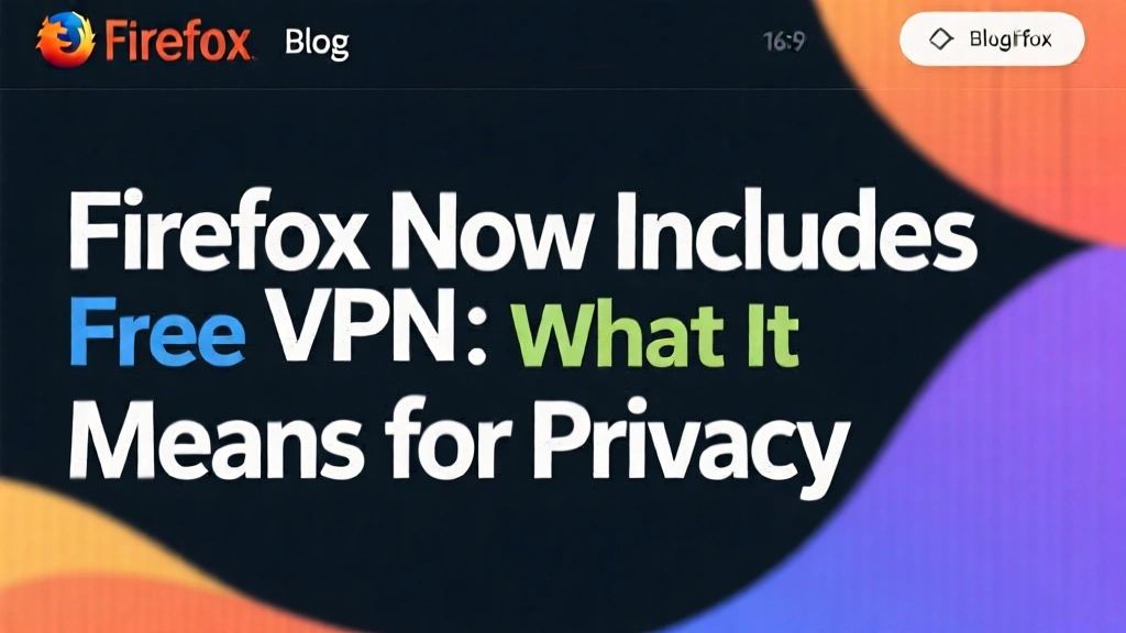 Firefox Now Includes Free VPN: What It Means for Privacy