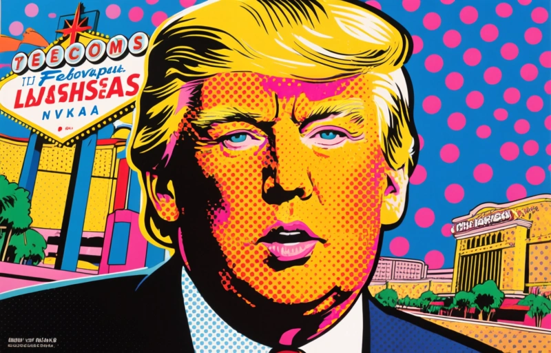 Trump Vegasissa: tippiverovapaus puhuttaa