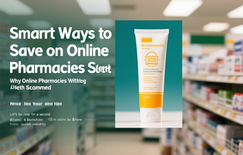 Visual representation of Smart Ways to Save on Online Pharmacies Without Getting Scammed