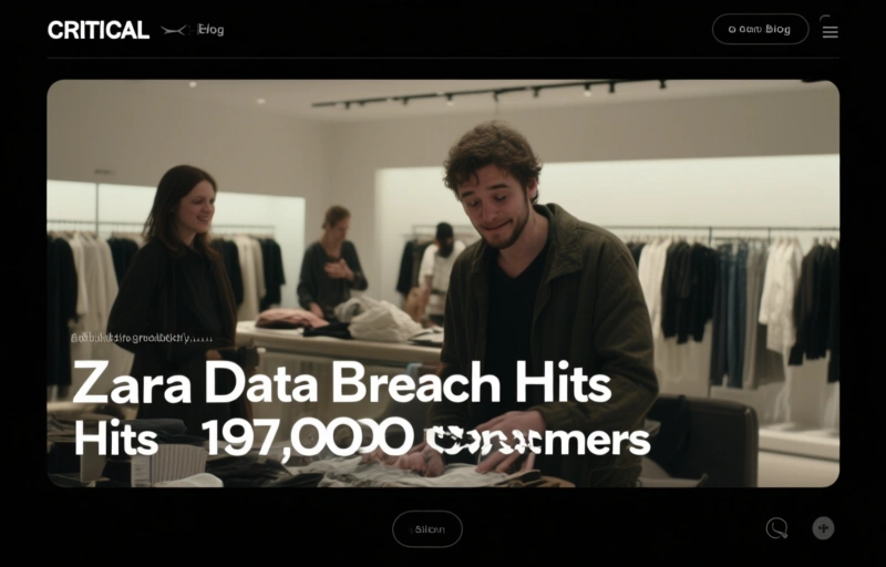 Zara Data Breach Hits 197,000 Customers