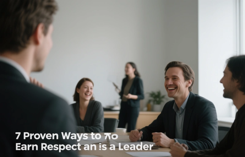 7 Proven Ways to Earn Respect as a Leader