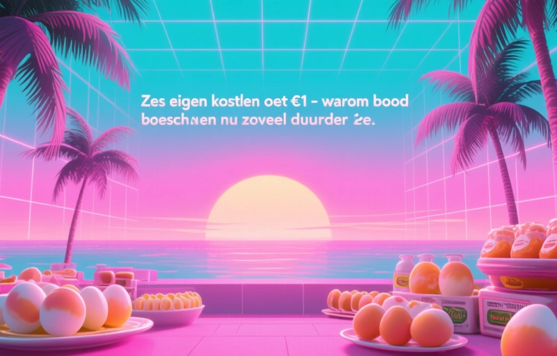 Zes eieren kostten ooit €1 – waarom boodschappen nu zoveel duurder zijn