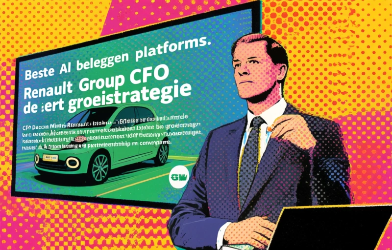 Renault Group CFO deelt groeistrategie