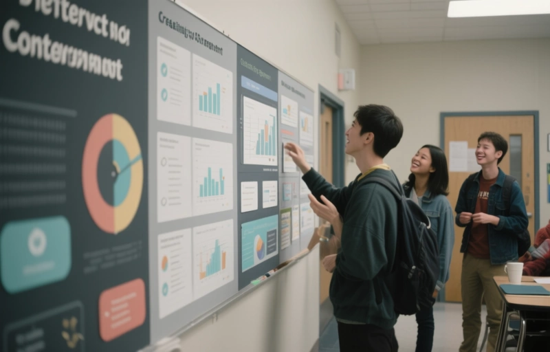 Creating Interactive Content Walls for Student Engagement