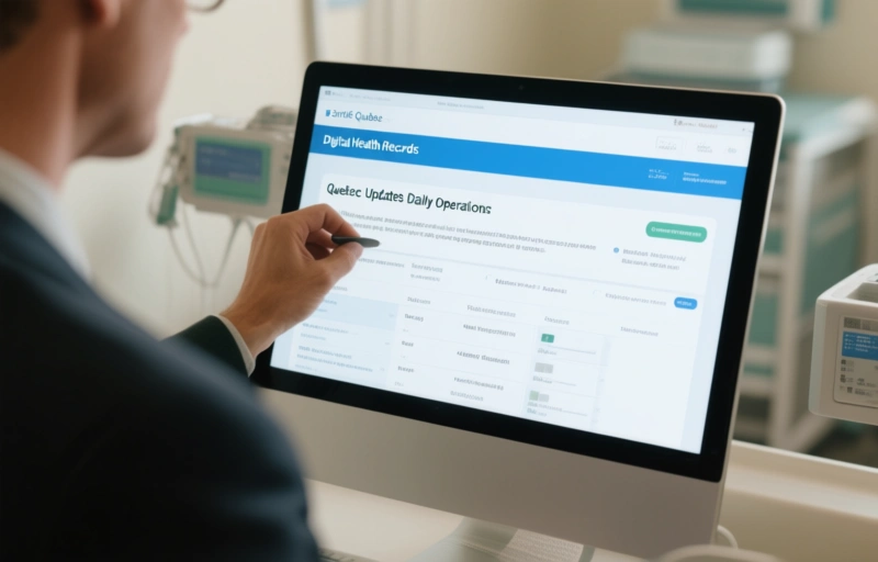Visual representation of Digital Health Records