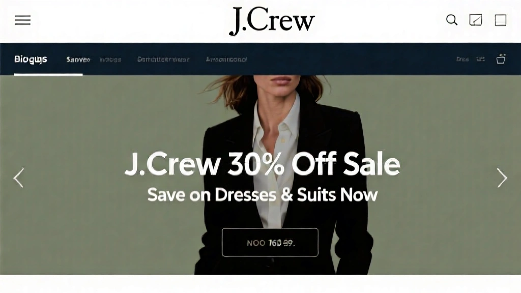 J.Crew 30% Off Sale: Save on Dresses & Suits Now