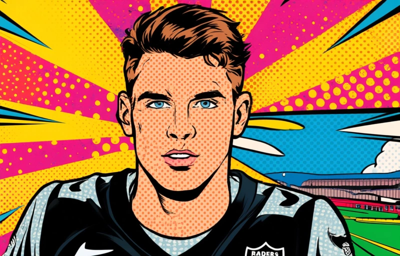 Visuelle Darstellung von Brock Bowers
