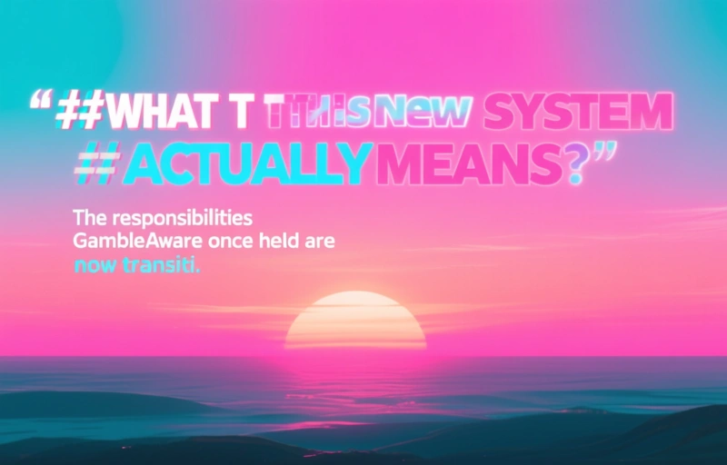 Visual representation of UK Gambling Overhaul