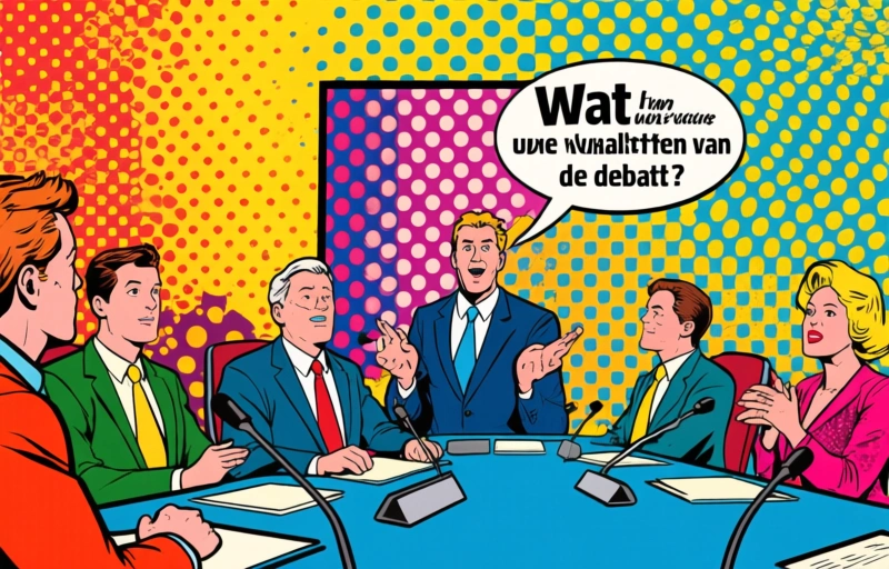 Visual representation of Enschede Kiest Debat