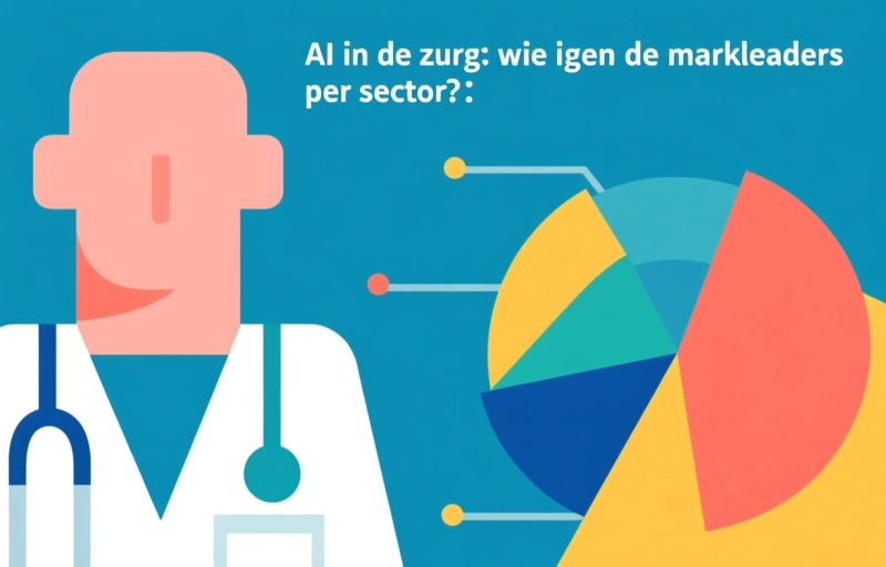 AI in de zorg: wie zijn de marktleiders per sector?