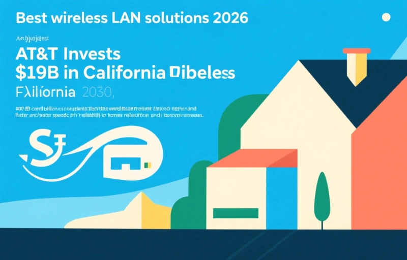 AT&T Invests $19B in California Fiber and Wireless