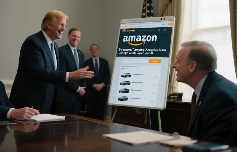 Senators Target Amazon Auto Listings With Open Recalls
