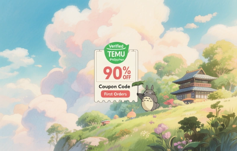 Verified TEMU Coupon Code for 90% Off First Orders in Philippines