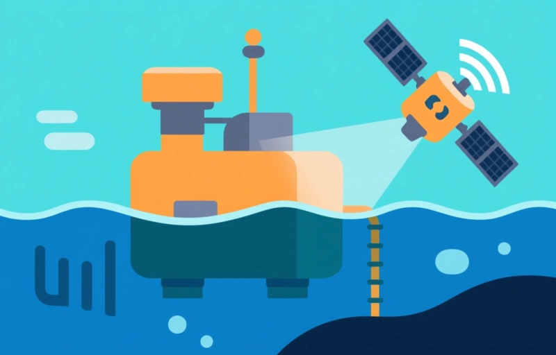 Subsea Wireless Breakthrough: Ocean to Satellite Broadband Demo