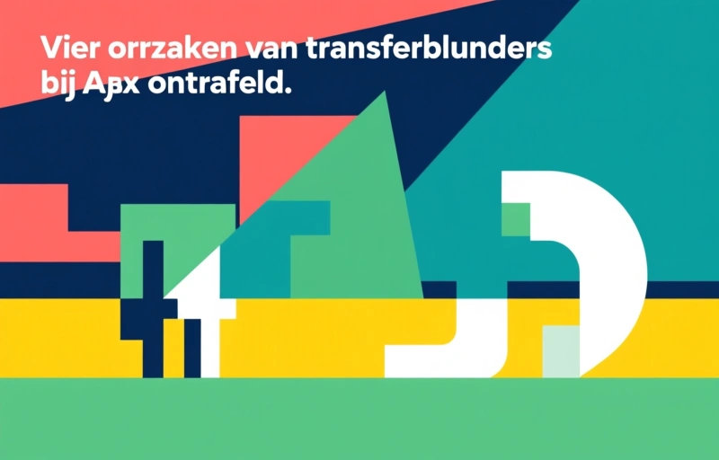 Vier oorzaken van transferblunders bij Ajax ontrafeld