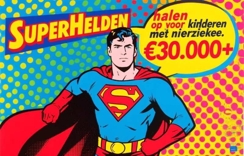 Superhelden halen €30.000+ op voor kinderen met nierziekte