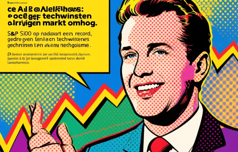 S&P 500 op recordkoers: techwinsten drijven markt omhoog