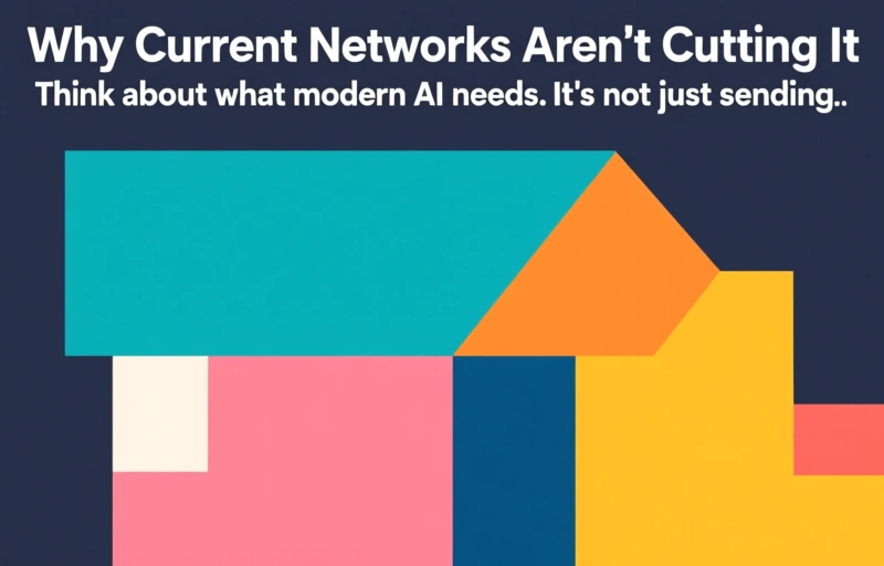 Visual representation of AI Demands Better Wireless Networks