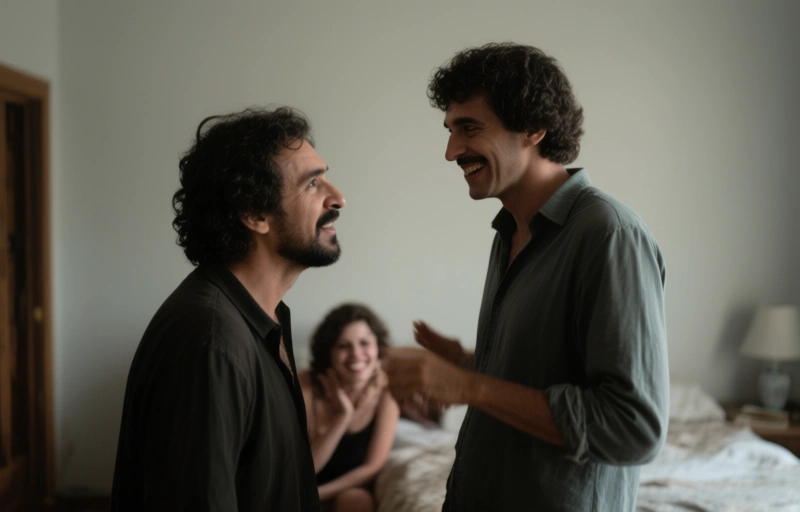 Marcelo Caiazzo nimmt Pablo Mineiro intensiv | Voyr-Szene
