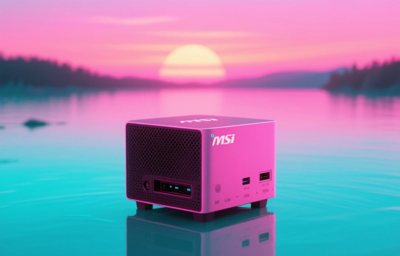 Visual representation of MSI Cubi Mini PC with Intel Panther Lake & Tech Updates