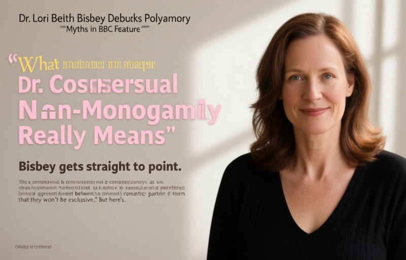 Visual representation of Dr. Lori Beth Bisbey Debunks Polyamory Myths in BBC Feature