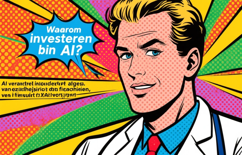 Visuele weergave van Top 10 AI-beleggingen