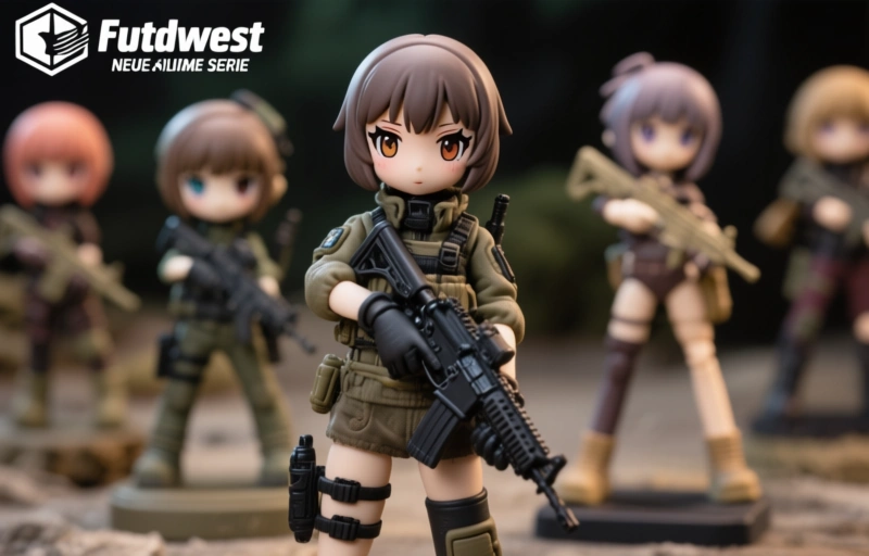 Visuelle Darstellung von Gutdolls Funwest Tactical Anime Serie
