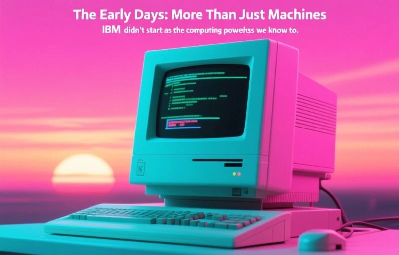 Visual representation of IBM's Journey