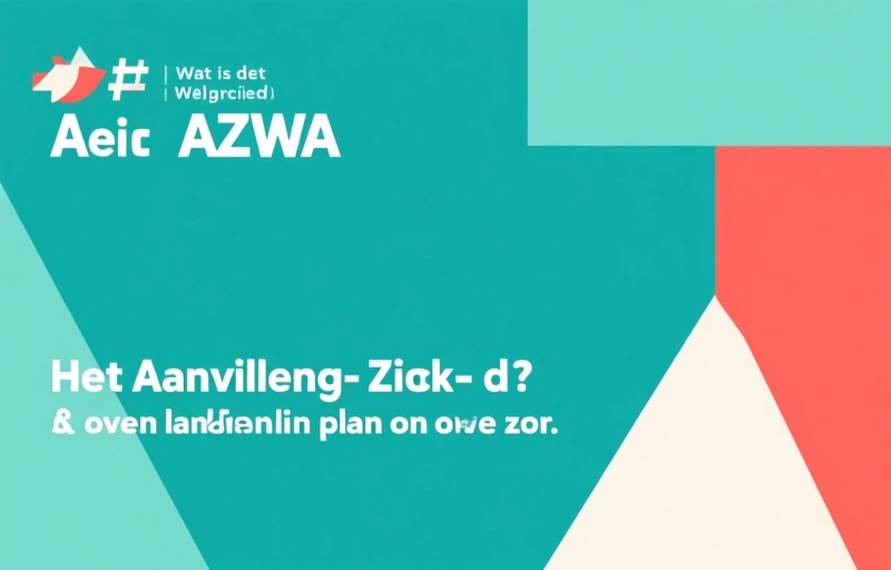 Visuele weergave van 600 miljoen AZWA-geld