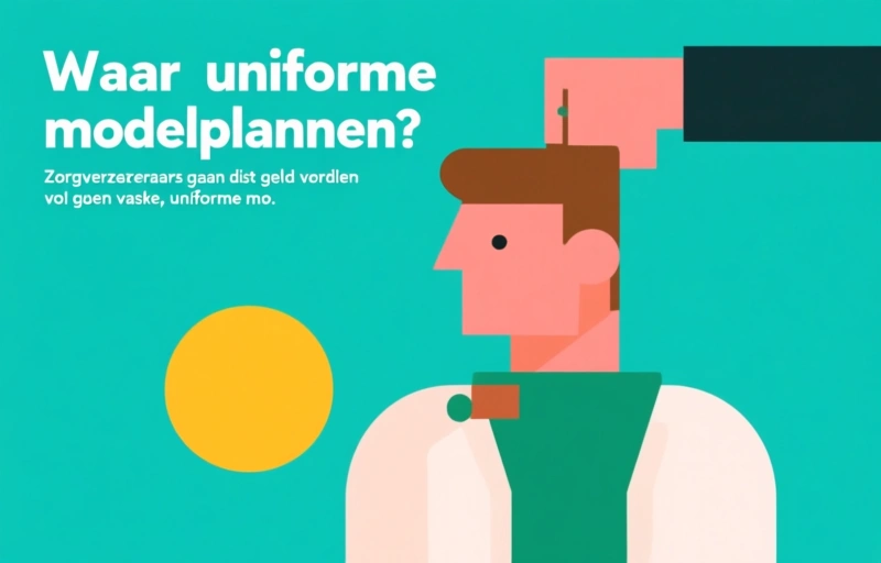 Visuele weergave van 600 miljoen AZWA-geld