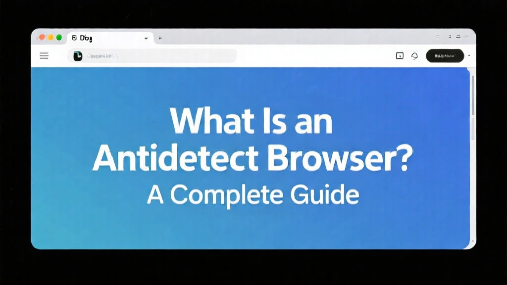 What Is an Antidetect Browser? A Complete Guide