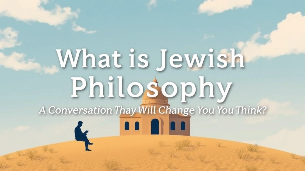 What Is Jewish Philosophy? A Conversation That Will Change How You Think