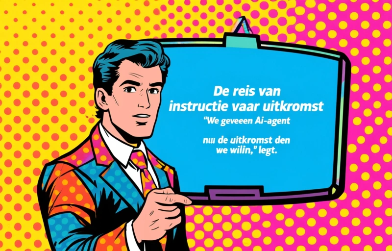 Visuele weergave van Van RPA naar AI