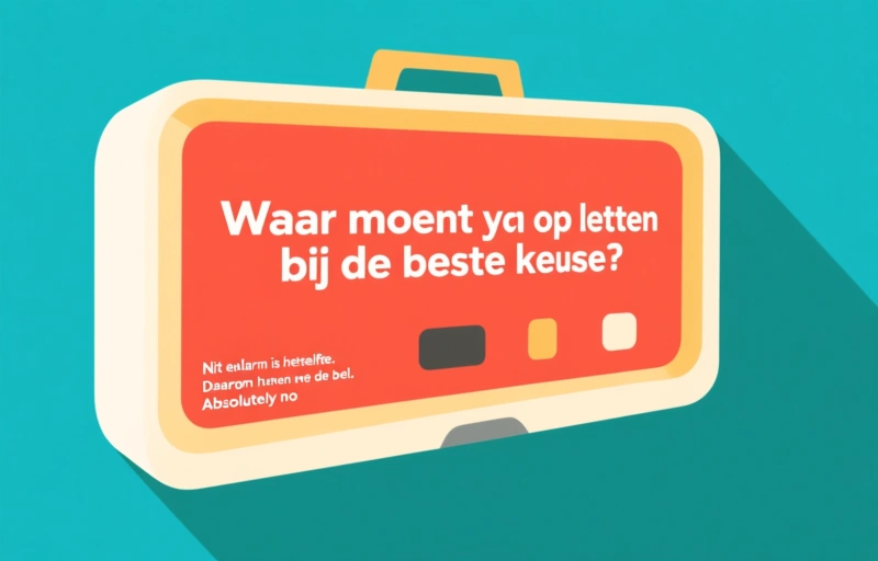 Visuele weergave van Beste Persoonlijk Alarm voor Ouderen