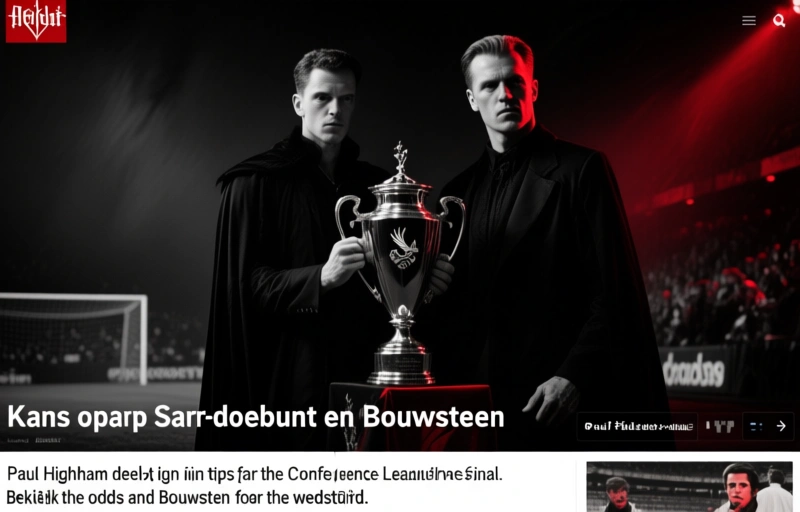 Conference League-finale tips: Kans op Sarr-doelpunt en Bouwsteen
