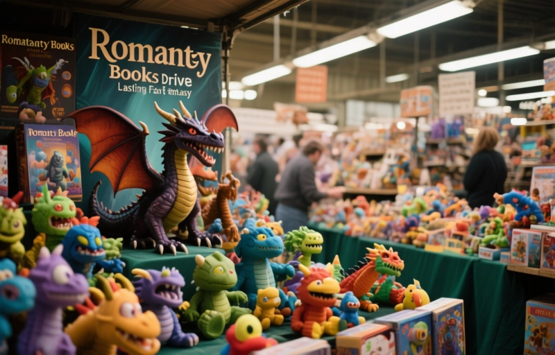 Visual representation of Romantasy Books Drive Lasting Fantasy Toy Demand