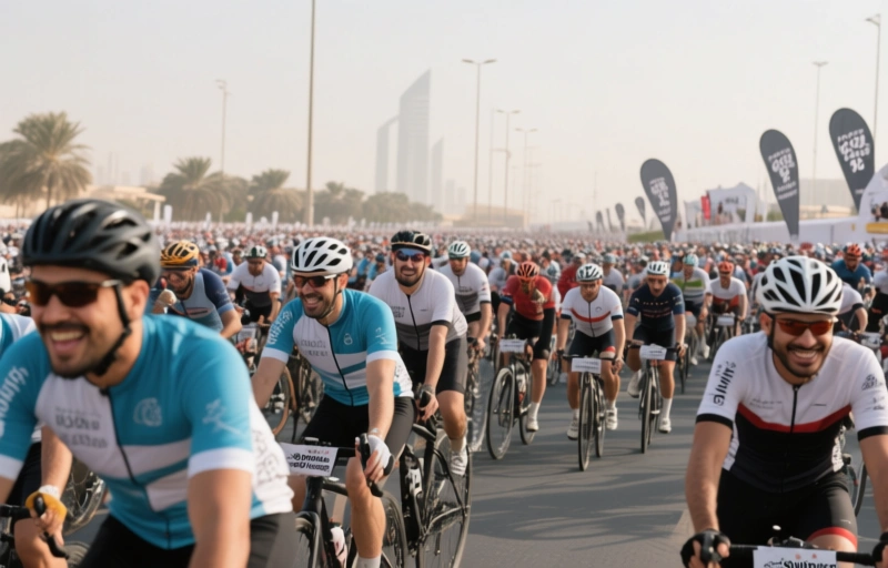 Spinneys Dubai 92 Cycle Challenge: 16th Edition Draws Thousands