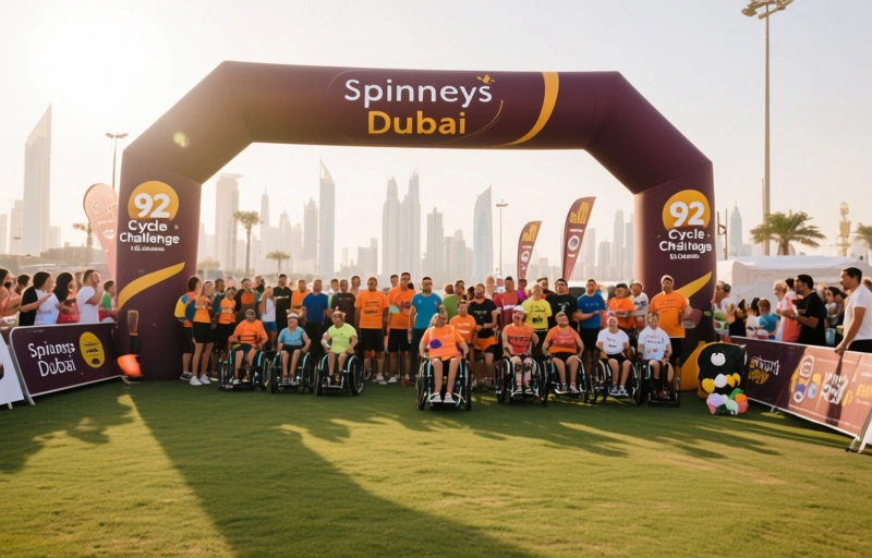 Visual representation of Spinneys Dubai 92 Cycle Challenge