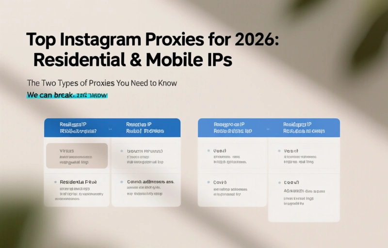 Visual representation of Top Instagram Proxies for 2026