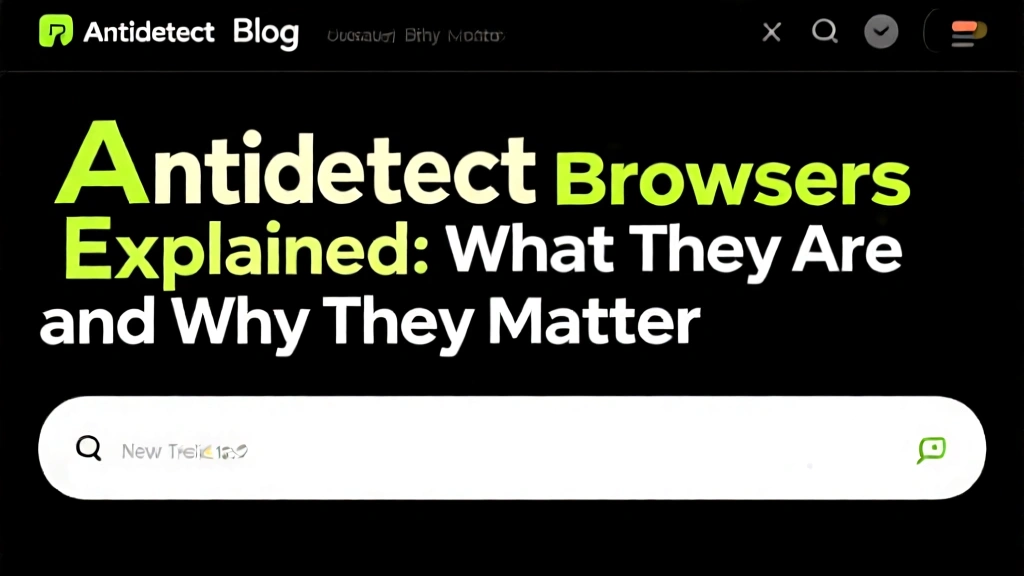 Antidetect Browsers Explained: What They Are and Why They Matter