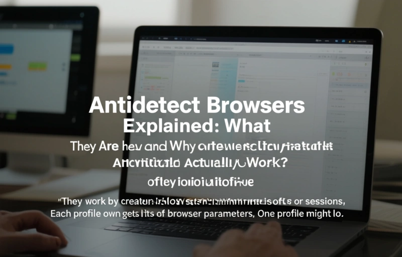 Visual representation of Antidetect Browsers Explained