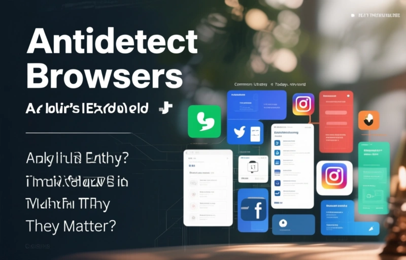 Visual representation of Antidetect Browsers Explained