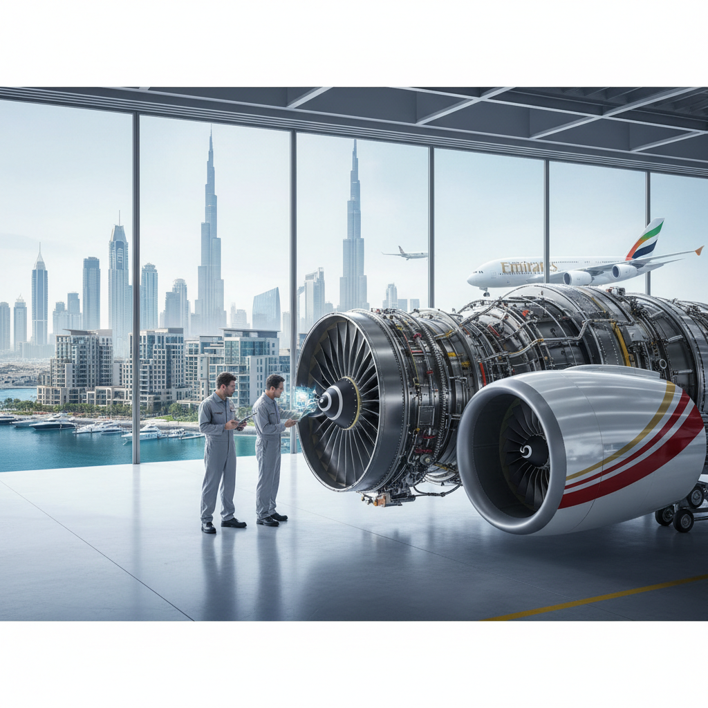 Emirates Teams with GE Aerospace for Engine Repair Upgrades
